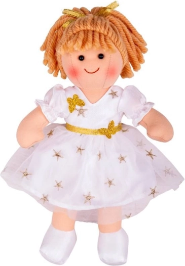 Bigjigs Toys materiałowa lalka Charlotte 28 cm