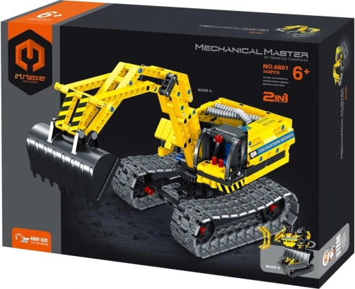 Klocki iM.Master 2w1 koparka i robot, 342 elementy