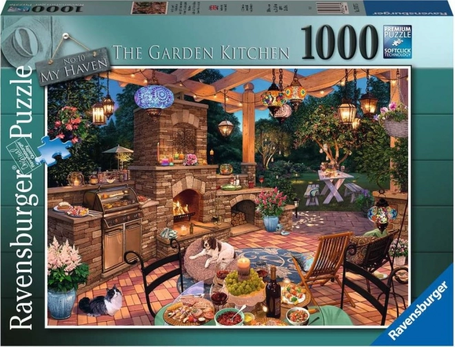 Puzzle Moje schronienie: Kuchnia ogrodowa 1000 elementów