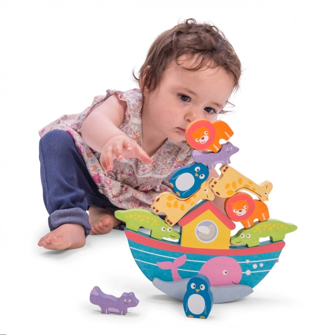 Zabawka balansowa Arka Noego od Le Toy Van
