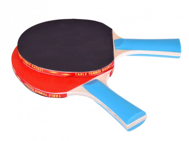 Drewniane paletki do ping-ponga z piłeczkami