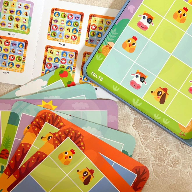 Dziecięce sudoku farma od Tooky Toy