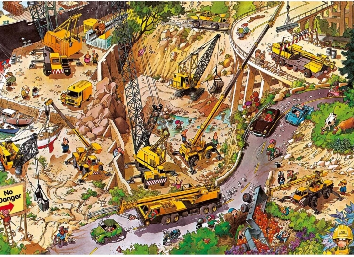 Puzzle HEYE Łamacz zamków Tonio 1000 elementów