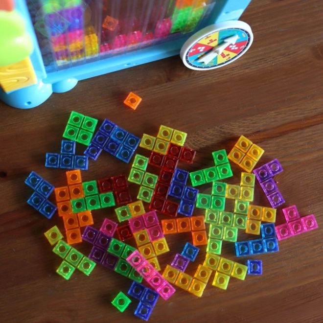 WOOPIE Edukacyjna gra Tetris Kolorowe Klocki