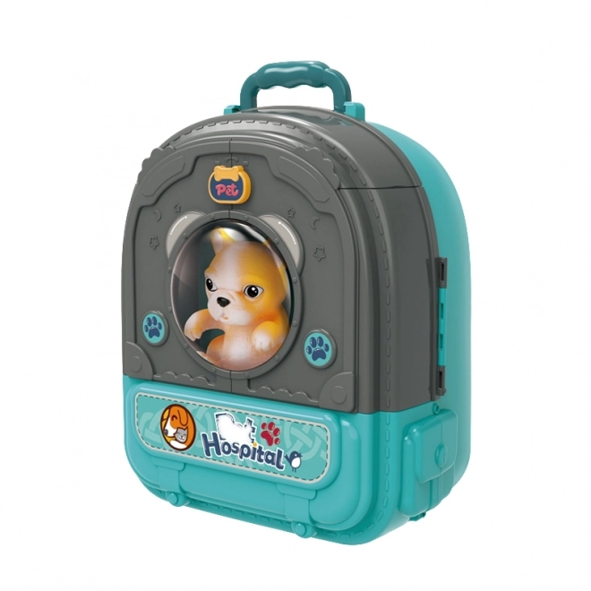 Woopie plecak weterynaryjny z domkiem i pieskiem 3w1