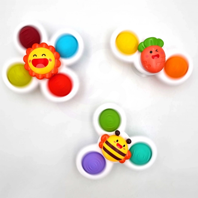 Zabawka dla dzieci WOOPIE 3w1 Spinner