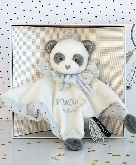Zestaw upominkowy - pluszowa przytulanka panda