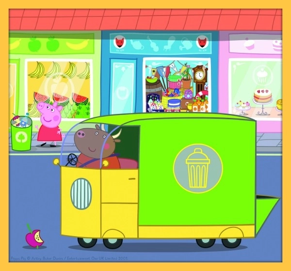 Puzzle 10w1 Świnka Peppa