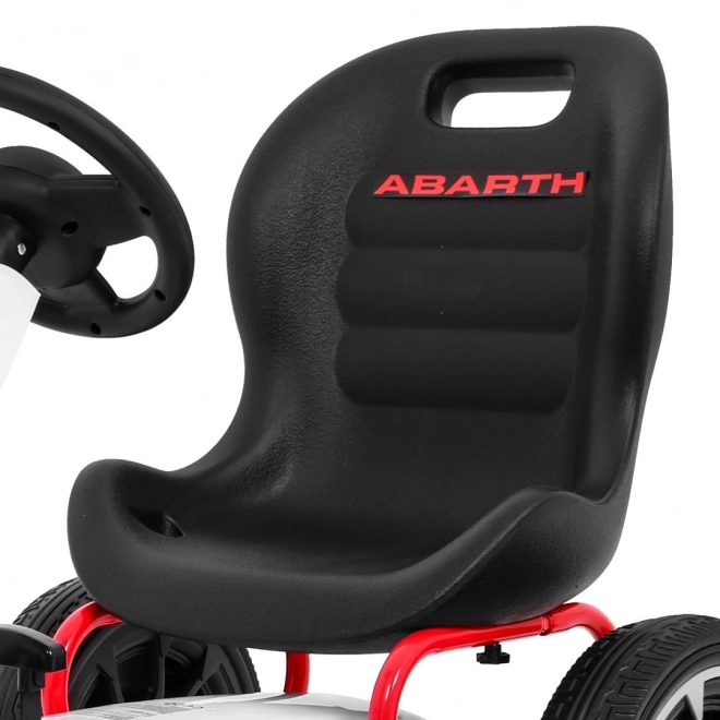 Gokart na pedały ABARTH biały
