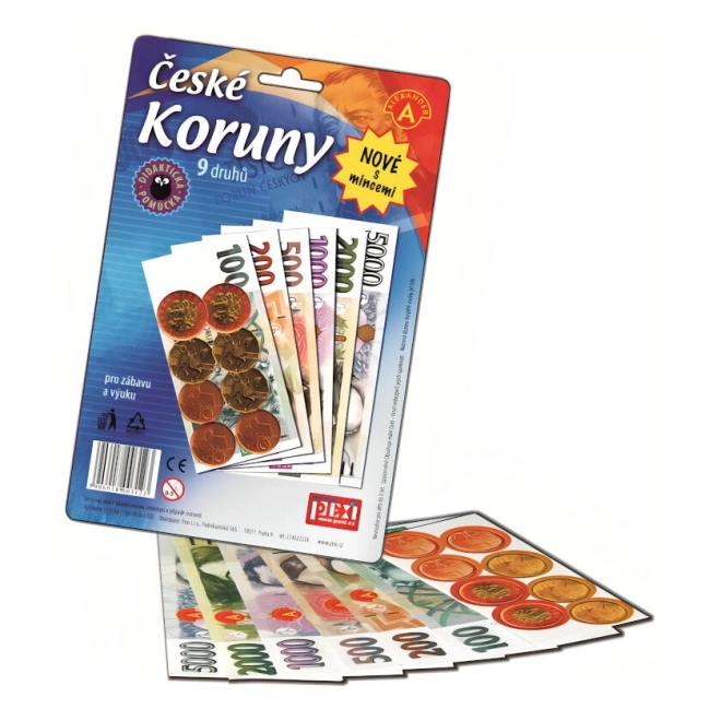 Czeskie banknoty i monety
