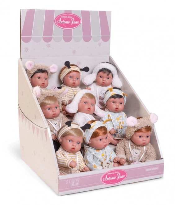 Antonio Juan 85317-2 Picolín owieczka - realistyczna lalka niemowlę z całym winylowym ciałem - 21 cm