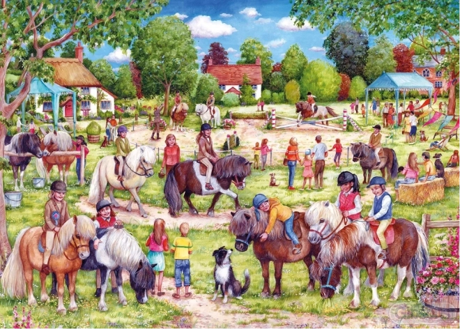 Puzzle GIBSONS Shetland Pony Club 1000 elementów