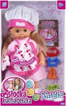 Lalka Natalia Słodka Kuchnia 42 cm