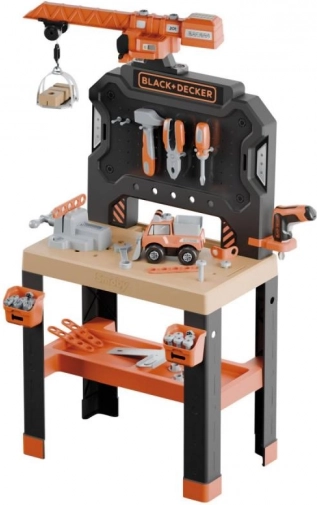 Dziecięcy warsztat z żurawiem BLACK+DECKER