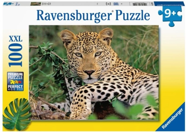 Puzzle RAVENSBURGER leopard – 100 elementów