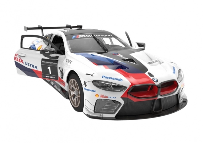 Rastar RC zestaw konstrukcyjny 1:18 BMW M8 GTE biały 66 elementów