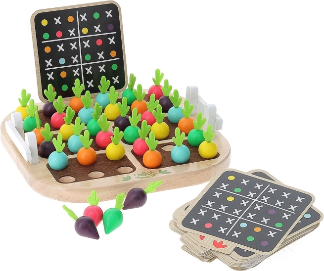 Drewniane Warzywne Sudoku dla Dzieci