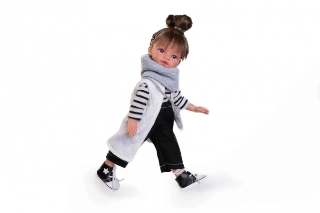 Realistyczna lalka Emily z pełnowinylowym ciałem 33 cm