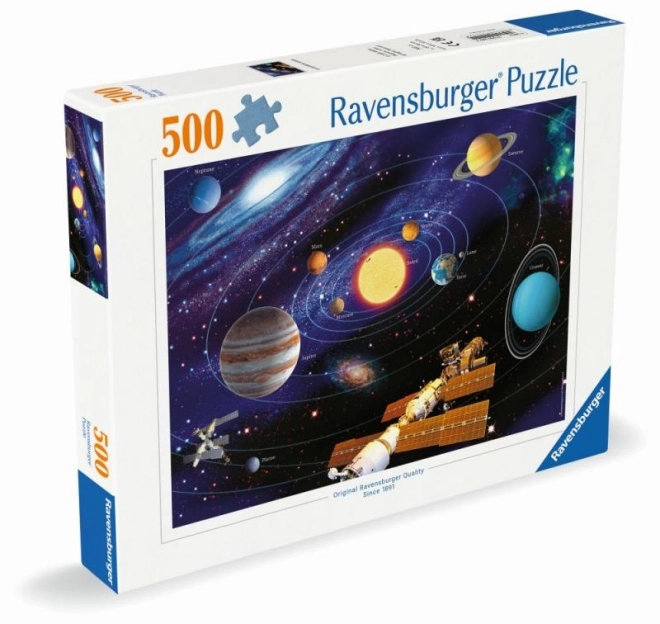 Układ słoneczny puzzle