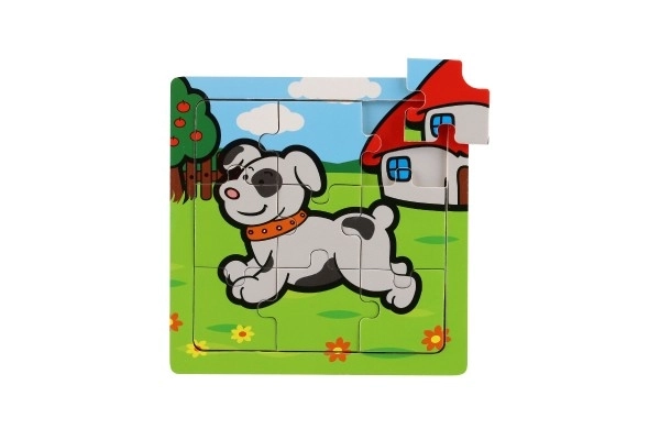 Mini puzzle Moje pierwsze zwierzątka - 9 elementów
