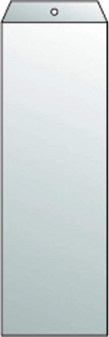 Przezroczysta osłona na karty magazynowe 112x326 mm