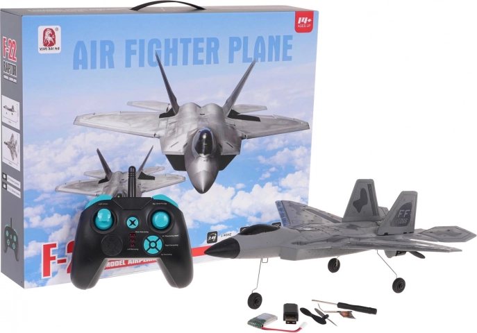 Zdalnie sterowany model samolotu F-22 Raptor