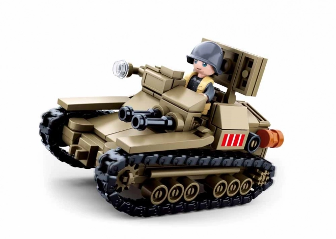 Sluban II Wojna Światowa M38-B0709 Mały czołg