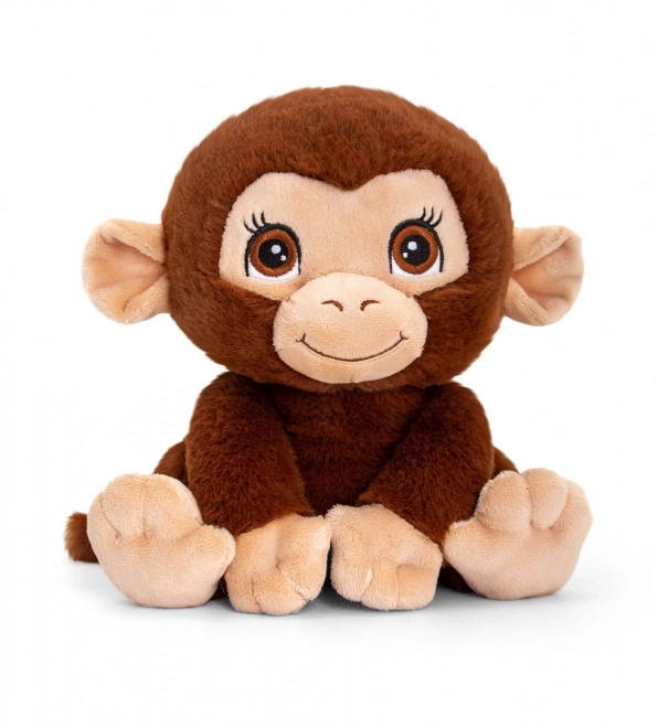 Keel Toys SE1096 Keeleco Małpa - eko pluszowa zabawka 16 cm