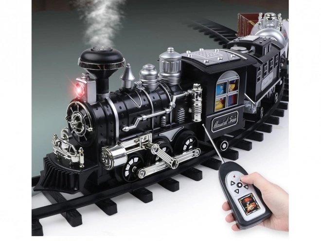 RC0612 Lokomotywa z wagonami na zdalne sterowanie