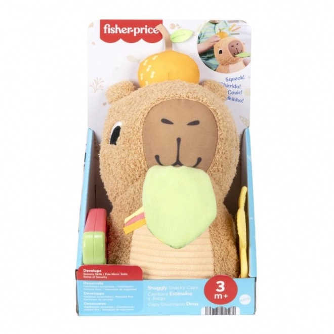 Fisher-Price pluszowa zabawka kapibara z akcesoriami