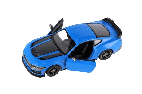 Auto Kinsmart 2024 Ford Mustang Dark Horse 1:38 metal/plastik 12,5cm 4 kolory na bieg wsteczny 12szt w pudełku