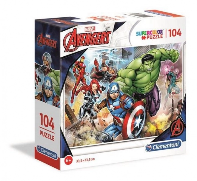 CLEMENTONI Puzzle Marvel: Avengers 104 elementy