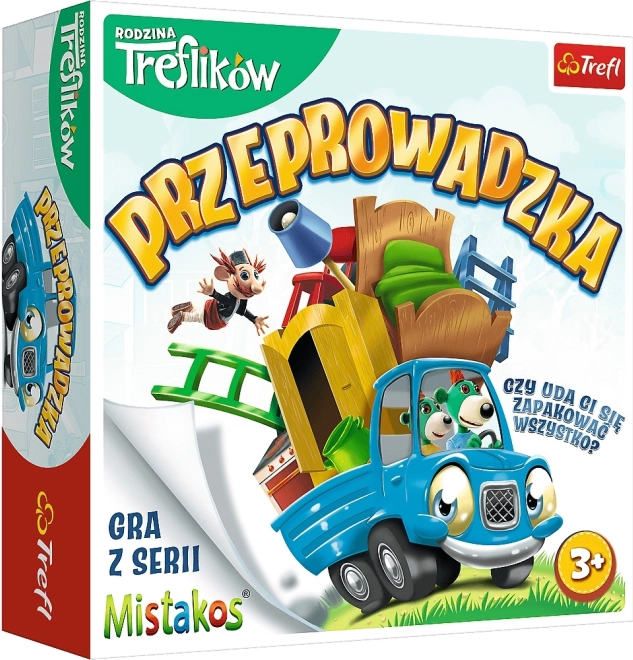 Rodzinna gra zręcznościowa Przeprowadzka z Rodziną Treflików Trefl