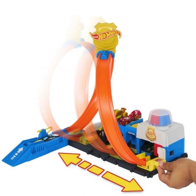Super posterunek policji Hot Wheels