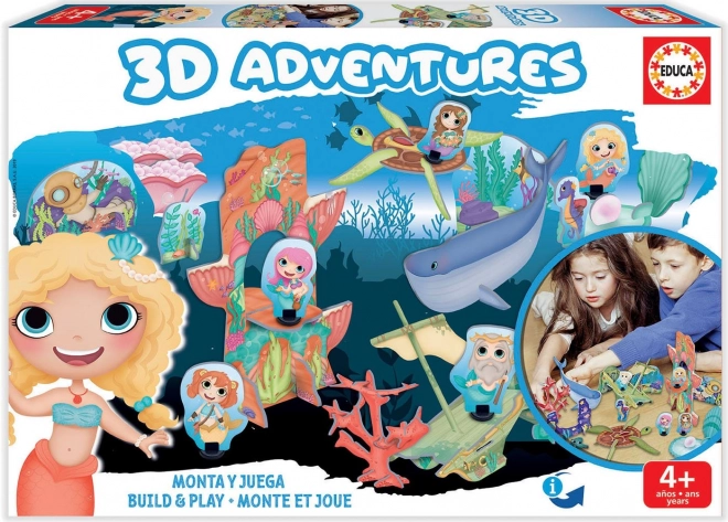 3D Królestwo morskich syren od EDUCA