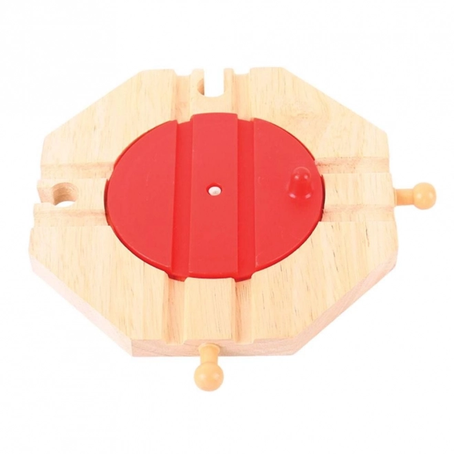Bigjigs Rail Obrotnica z 4 wyjściami