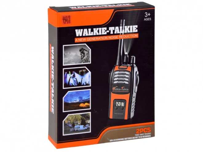 Walkie-talkie z latarką o zasięgu 50 m ZA4471