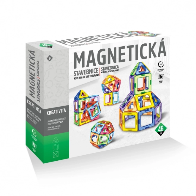 Magnetyczna układanka 46 sztuk