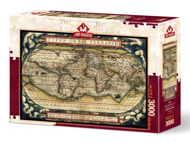 ART PUZZLE Puzzle Pierwszy nowoczesny atlas z 1570 roku, 3000 elementów