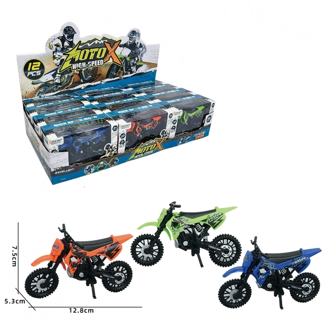 Motocykl terenowy 12 cm
