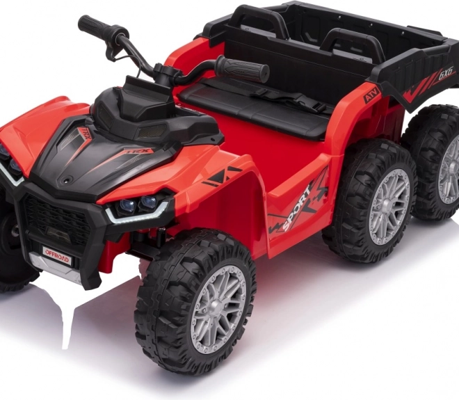 Dziecięca Czterokołowiec Quad Sport TX ATV czerwona