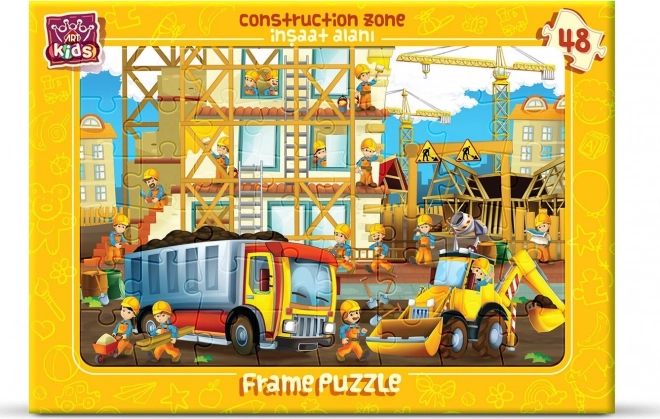 ART PUZZLE Puzzle Na budowie 48 elementów