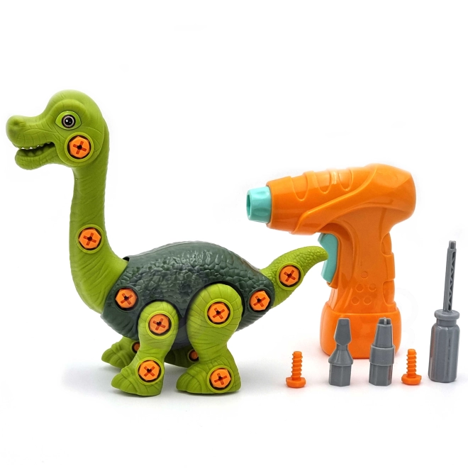 Dinozaur do Składania WOOPIE z Wiertarką
