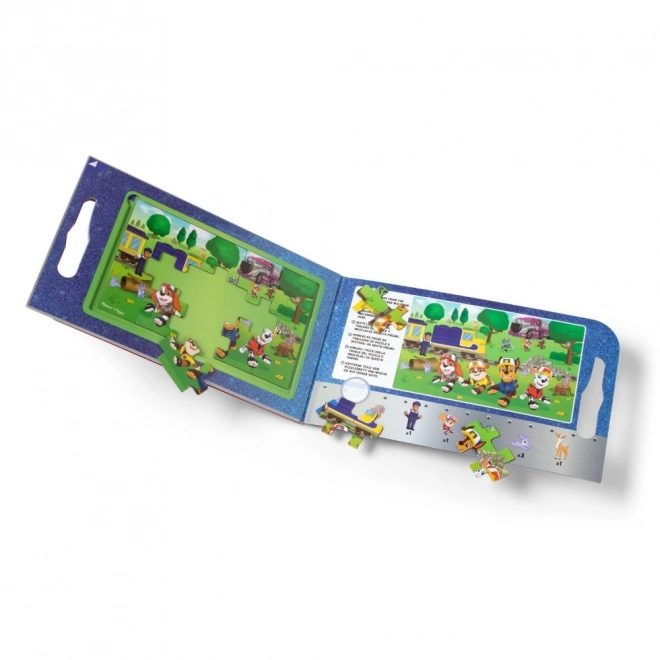 Magnetyczne puzzle Psi Patrol - ciężarówki