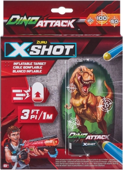 Nadmuchiwany cel Dino Attack dla dzieci