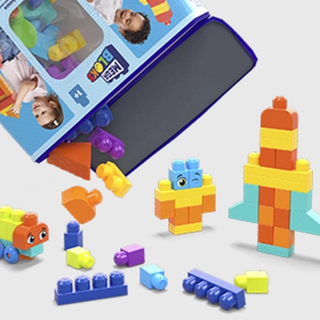Mega Bloks Wielki worek klocków - niebieski (150 elementów)