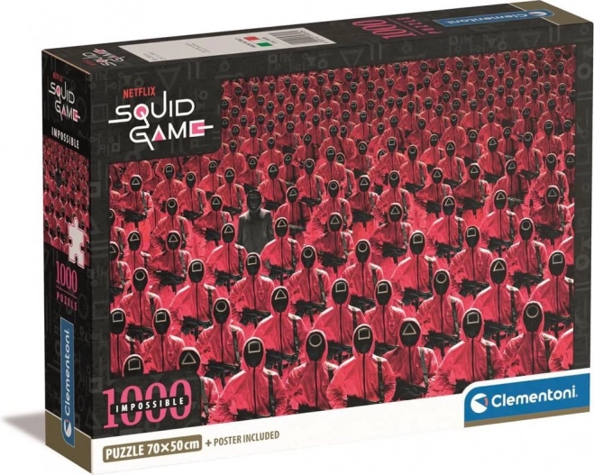 Clementoni puzzle Impossible Squid Game 1000 elementów