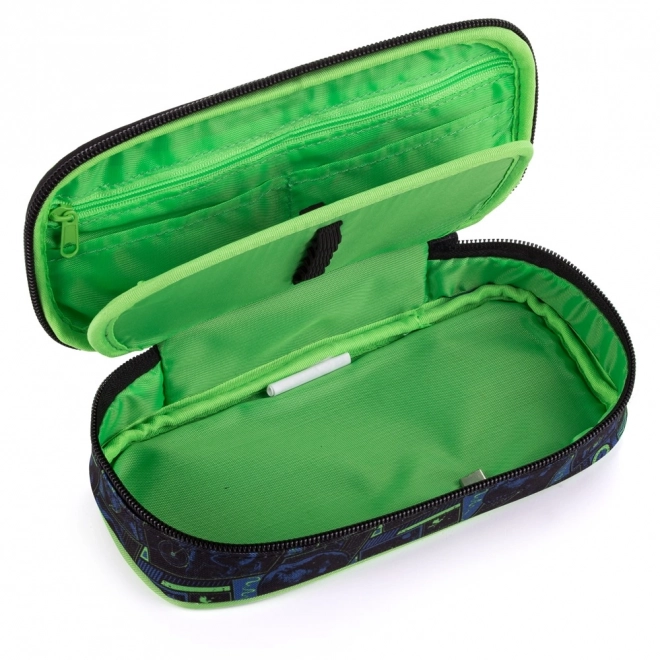 OXYBAG Szkolny piórnik etui komfortowy Świat Jurajski