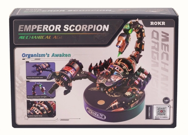 RoboTime 3D mechaniczne puzzle Cesarz Skorpion
