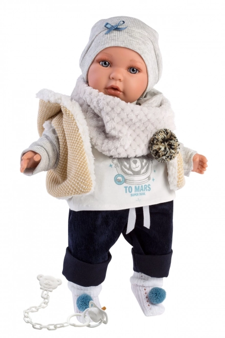 Llorens płacząca lalka Enzo 42 cm